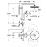 Vitalio Start 250 brusesystem 8,5 160mm