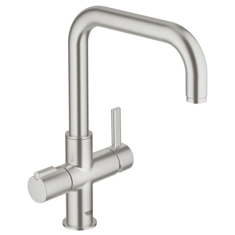 GROHE Red etgrebsarmatur Duo høj tud