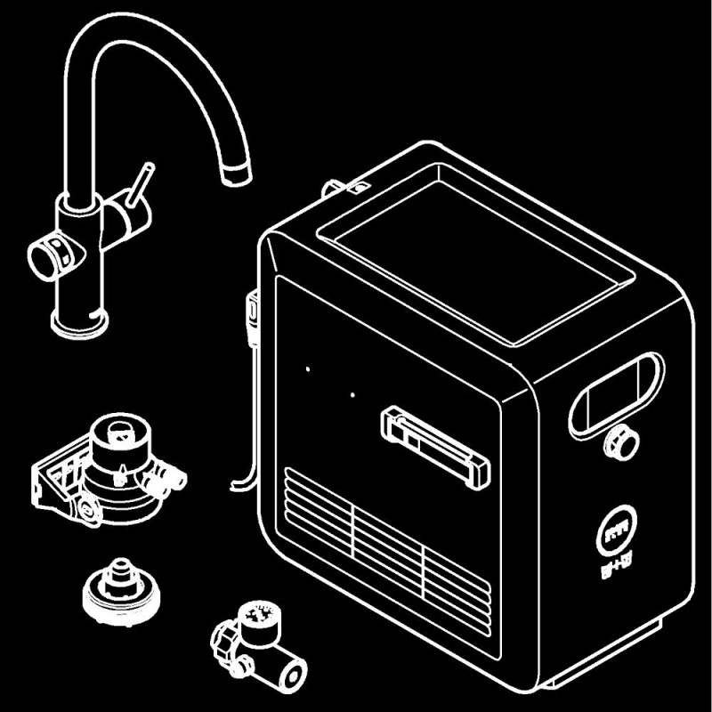 Blue Prof C-tud UDEN CO2/filter/adapter