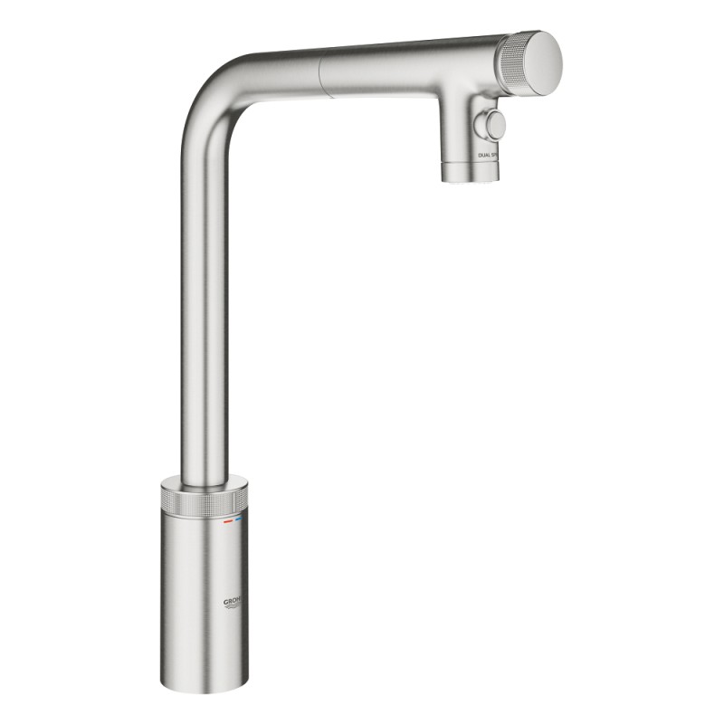 Vento SmartCtrl Køkken L-Tud Dual Spray