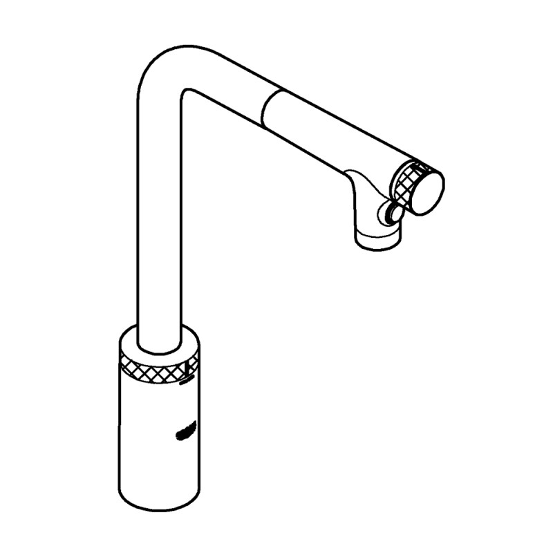 Vento SmartCtrl Køkken L-Tud Dual Spray