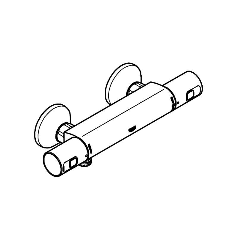 Precision Start termostatarm. t/ brus ½"