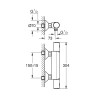 Precision Start termostatarm. t/ brus ½"