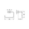 Essentials Cube toiletrulleholder