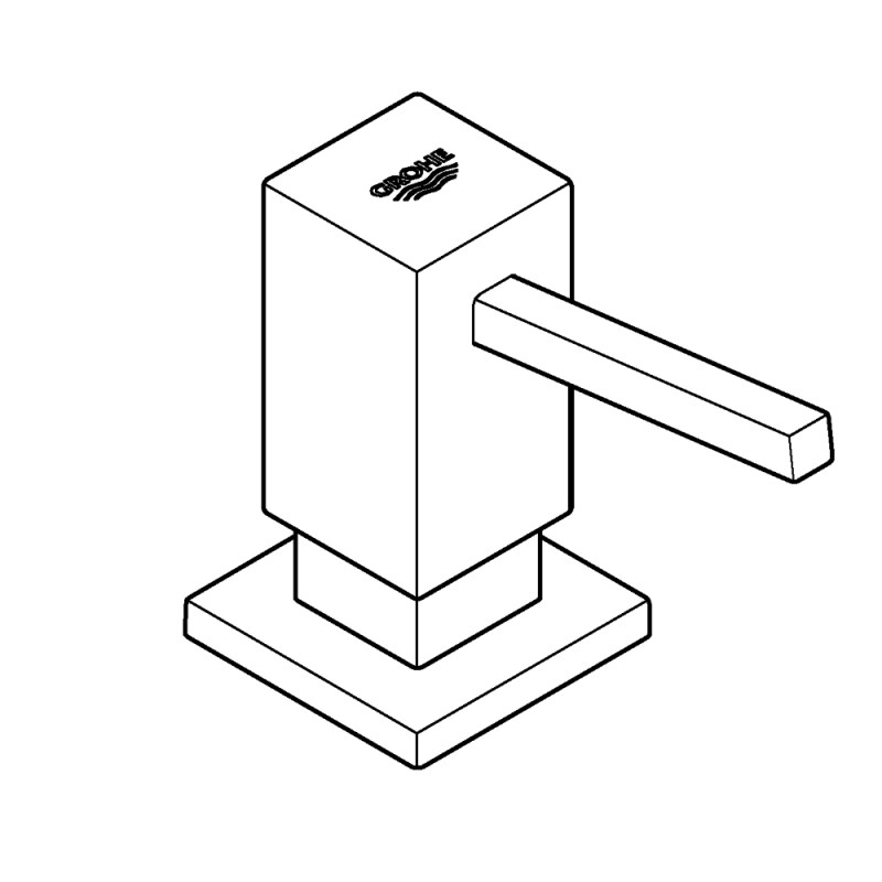 Sæbedispenser Køkken Cube