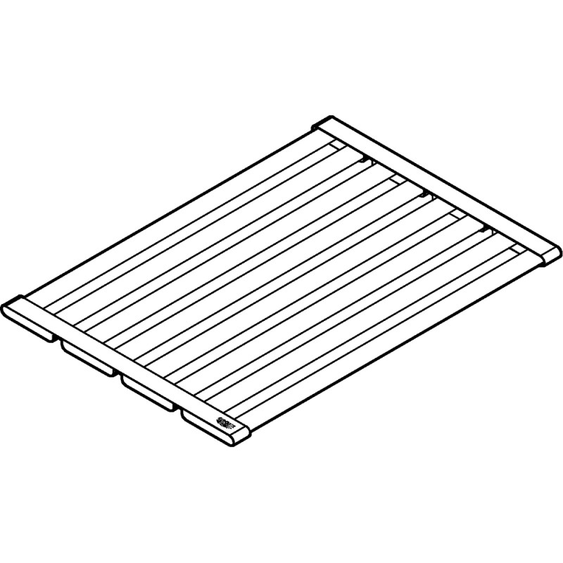 Afdrypningsrist Køk.vask Foldbar 490mm