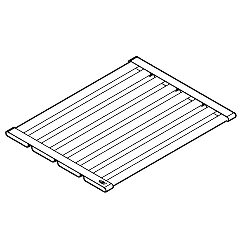 Afdrypningsrist Køk.vask Foldbar 450mm