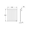 Afdrypningsrist Køk.vask Foldbar 450mm