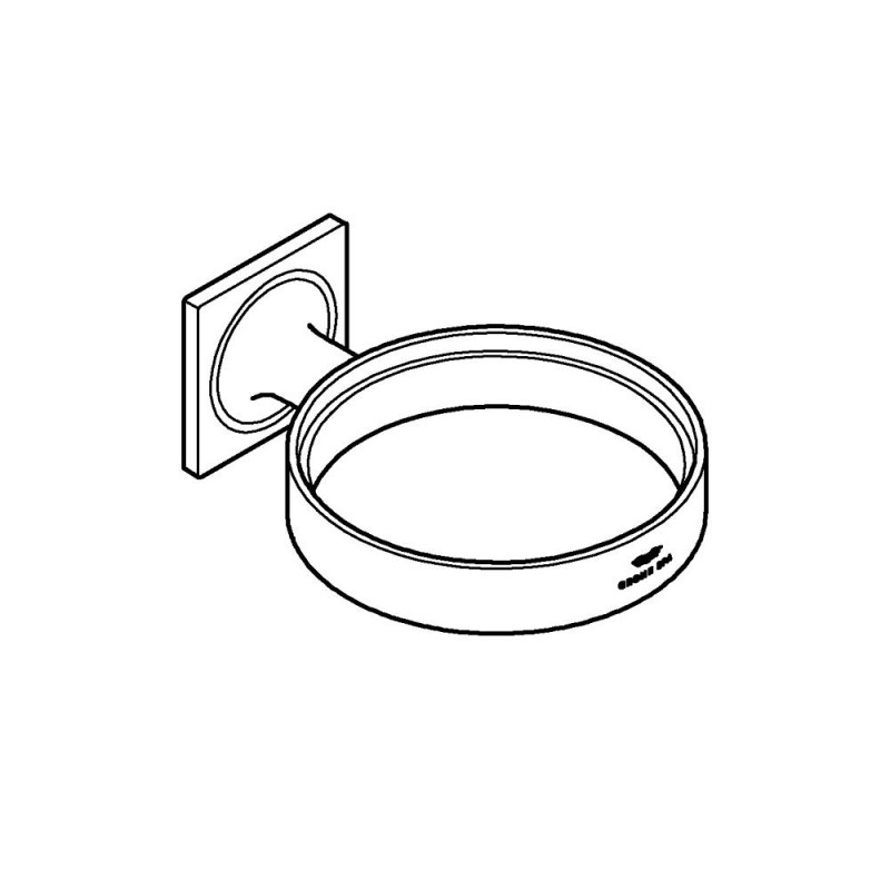 Allure Holder (Sæbeskål/Hårtørrer)