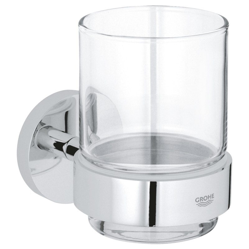 Start glas med holder