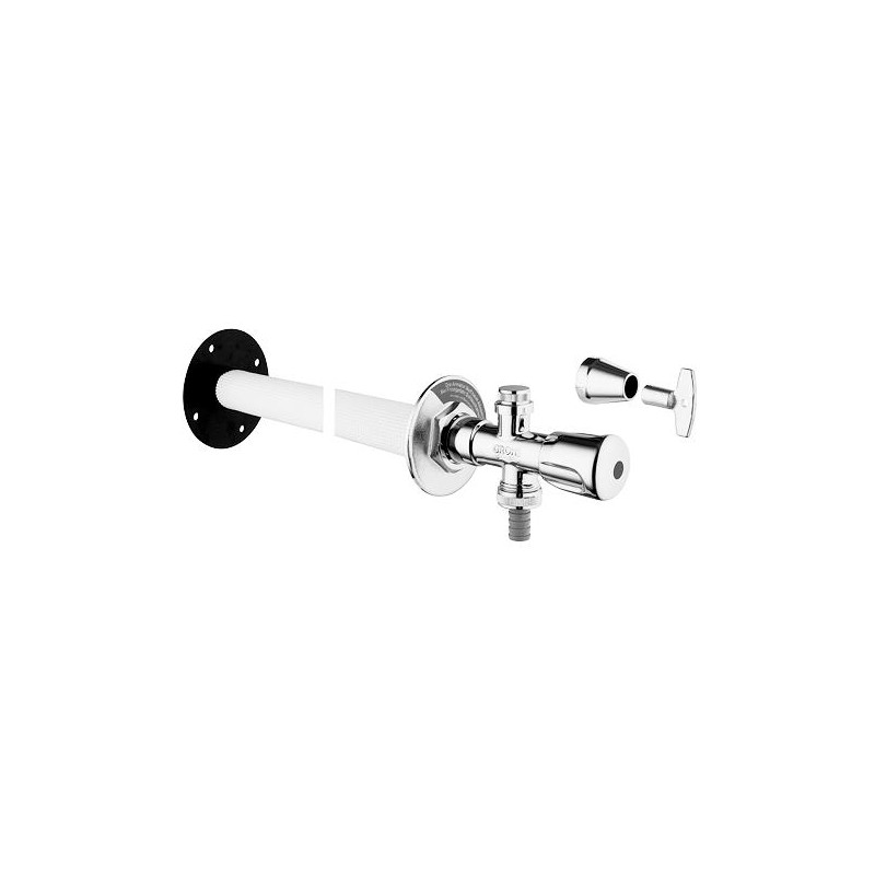 Frostsikker udvendig vægventil 1/2"