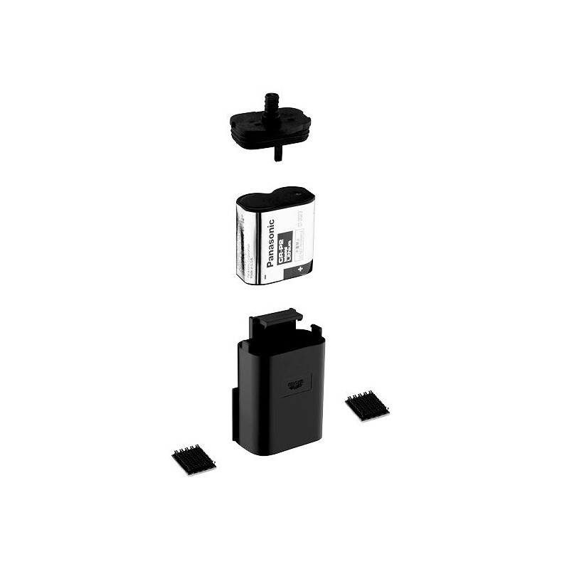 Batteri+Hus 6V Lithium, Type CR-P2