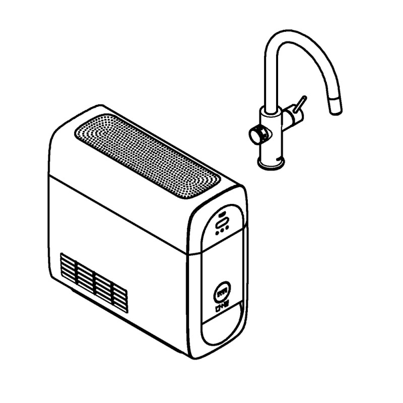 GROHE Blue Home C-tud udtr.mouss. EU