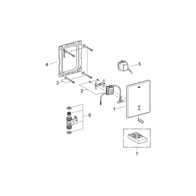 Betj.Pl 230V T/Element 38513/14
