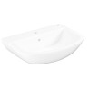 Bau Ceramic håndvask væghængt 65cm