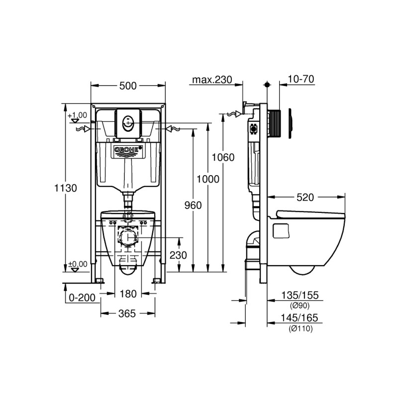 Solido 4in1 6/3L,SM26 WC,Start 000 1,13m