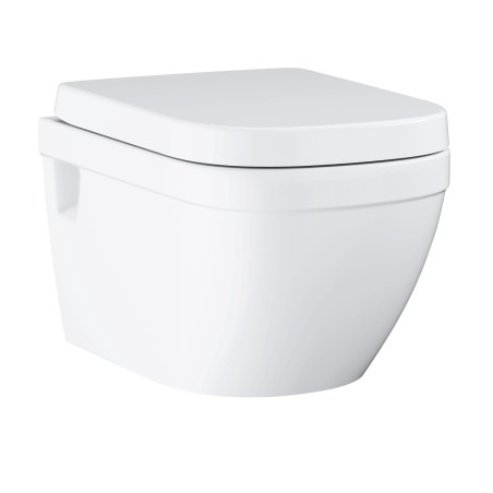Euro Ceramic WC-sæt vægh, synlig mont.