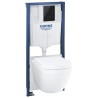 Solido Euro WC-set sort glossy forpl