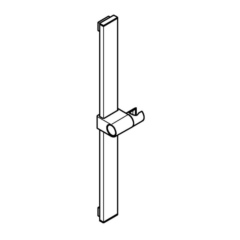 RSH Aqua SC brusestang 600mm justerbar