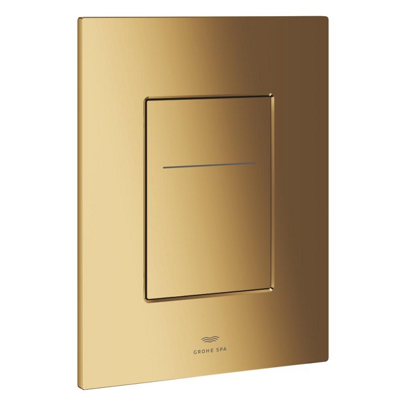 Arina betjeningsplade square chrome