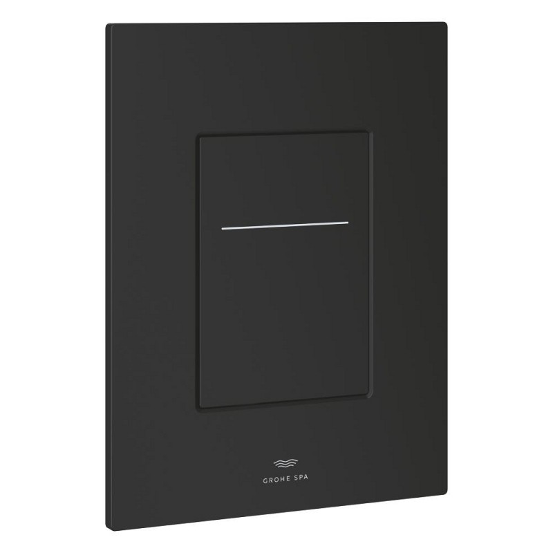 Arina betjeningsplade square chrome