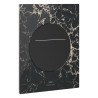 Arina betjeningsplade round chrome