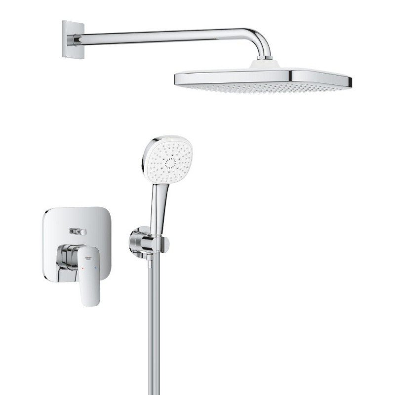 Cubeo Bundle forpl+hånd+hovedbrus chrome