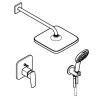 Cubeo Bundle forpl+hånd+hovedbrus chrome