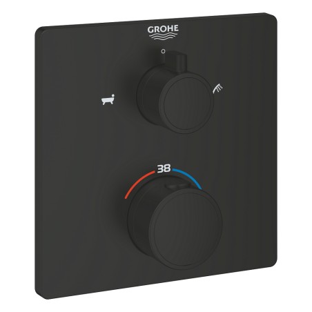 Grohtherm THM Forpl. Kar/brus Cube