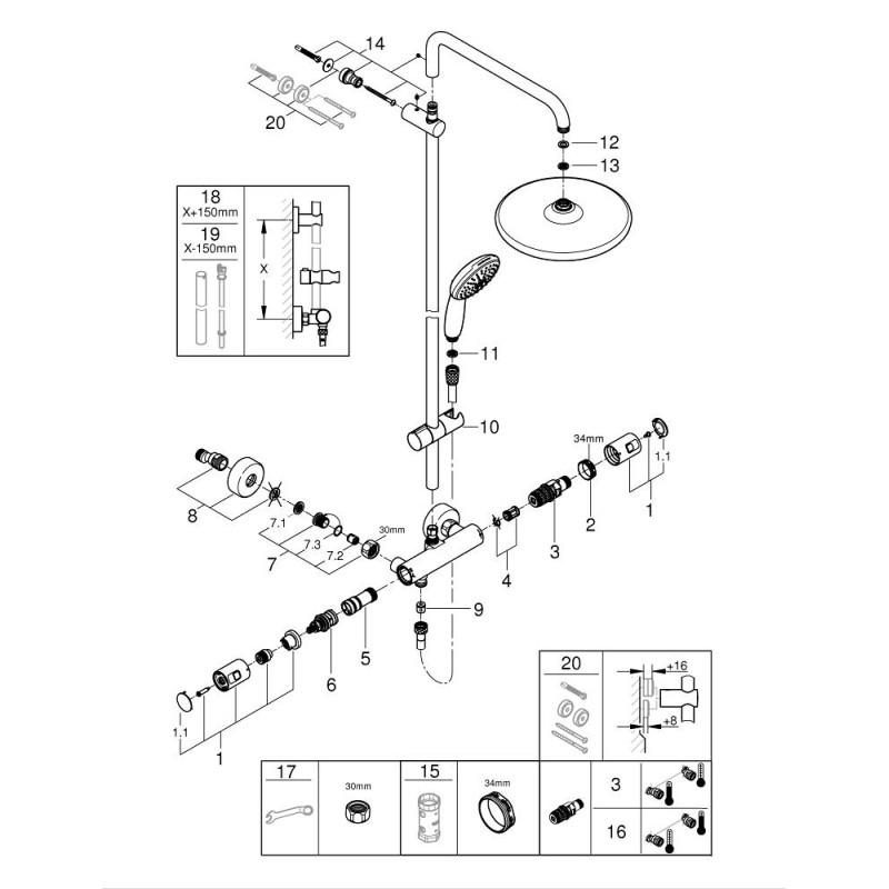 Vitalio Start 250 brusesystem 8,5l