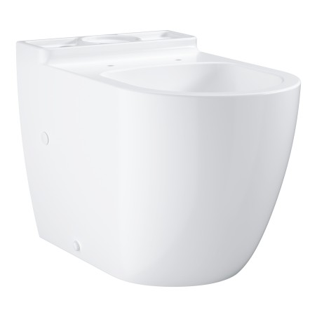 Bau Ceramic WC gulvst, uni-lås, kantlös