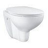 Bau Ceramic WC-sæt vægh, kantl, softcl.