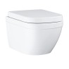 Euro Ceramic WC-sæt vægh, kantl, softcl