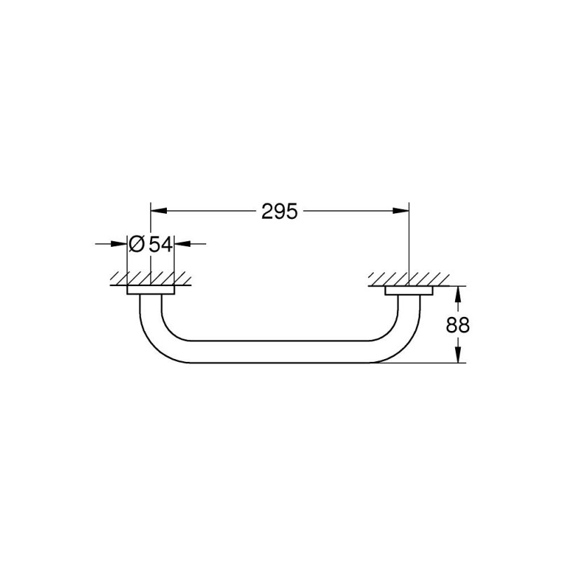 Start badekarsgreb 295mm