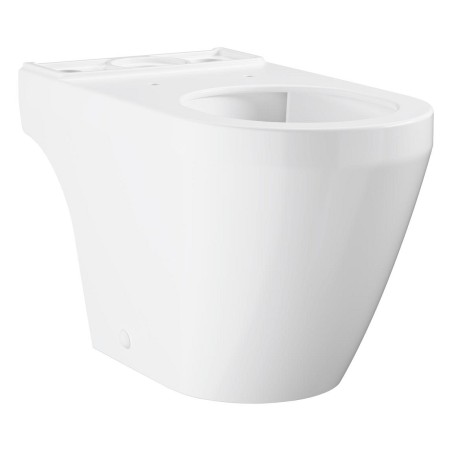 Euro Ceramic Toilet Gulvst. Kantløs