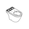 Euro Ceramic Toilet Gulvst. Kantløs
