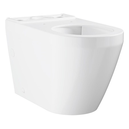 Euro Ceramic Toilet Gulvst. Kantløs