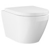 Euro Ceramic Toilet Vægh. Kantløs