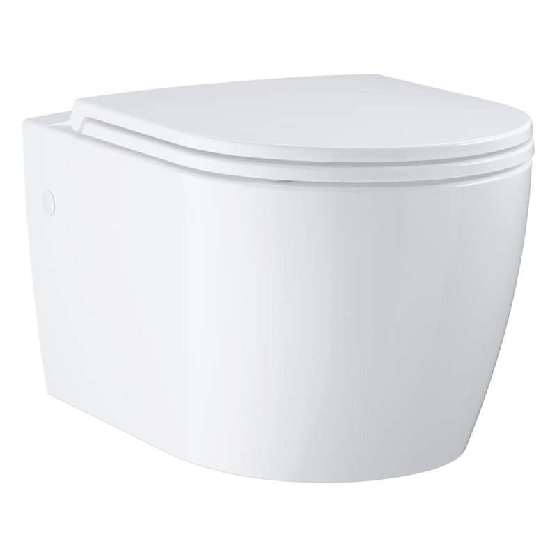 Start Round Ceramic Toilet Vægh. Kantløs