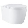Start Round Ceramic Toilet Vægh. Kantløs
