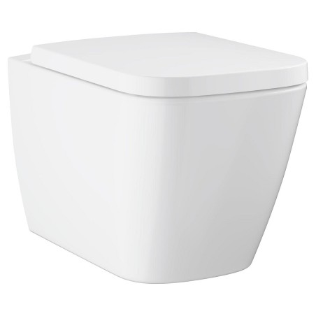 BauEdge Ceramic Toilet Vægh. Kantløs