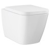 BauEdge Ceramic Toilet Vægh. Kantløs