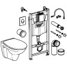 Solido 4in1 med Perth WC set 1,13m 6/3L