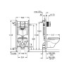 Solido 4in1 med Perth WC set 1,13m 6/3L