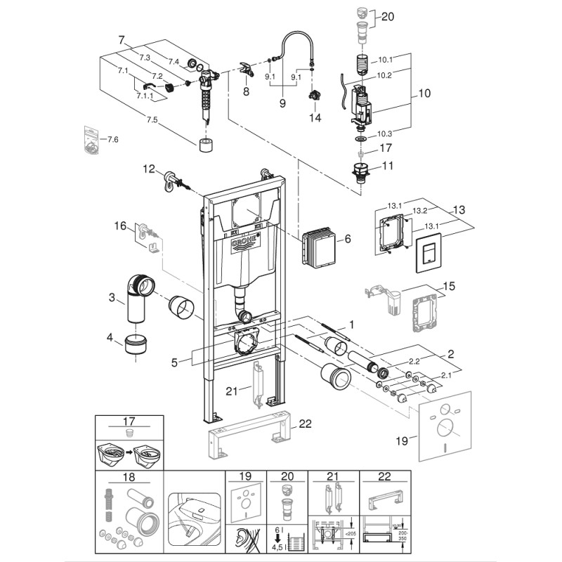 Solido 4in1 6/3L,SM10 WC,Even 000, 1,13m