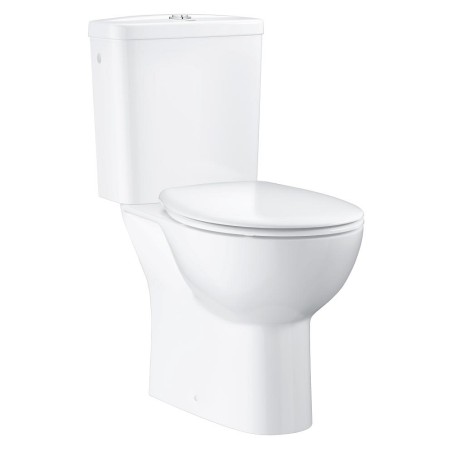 Bau Ceramic WC-sæt, gulvst., P-lås