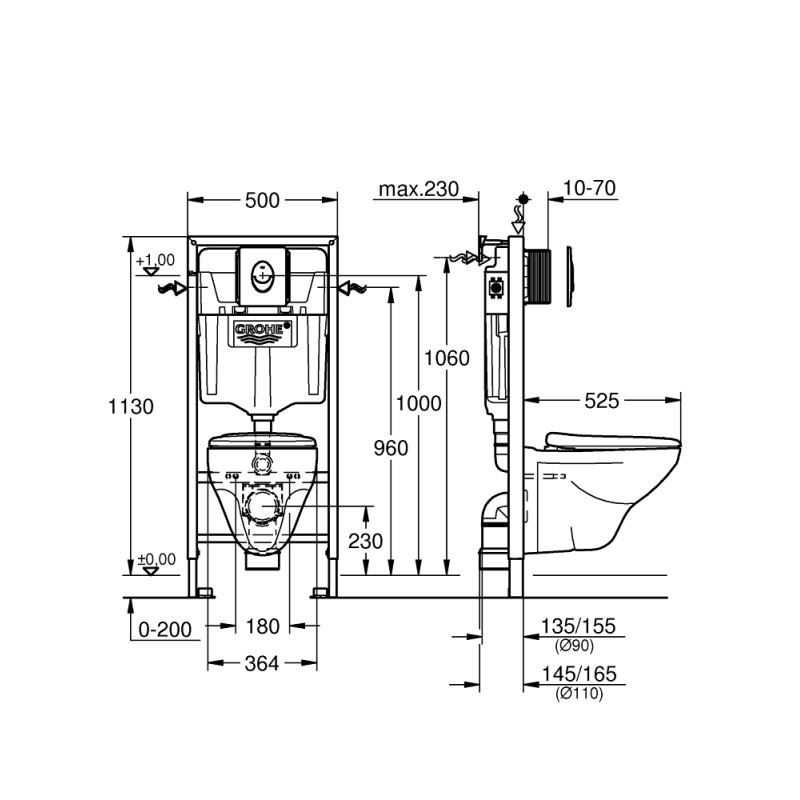 Solido 4in1 6/3L,Geo WC,Start 000, 1,13m