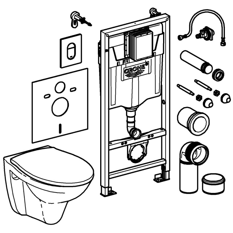 Solido 5in1 6/3L,Bau WC,Arena 000, 1,13m
