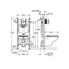 Solido 4in1 m.keramik WC 3-6l 1,13m F