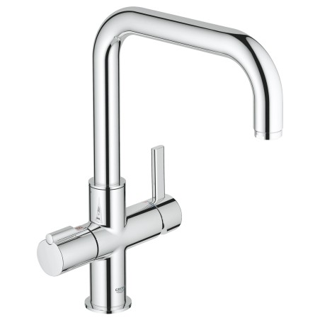 GROHE Red etgrebsarmatur Duo høj tud